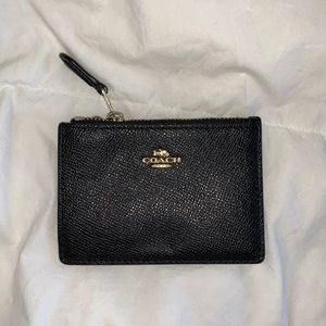 Black Coach Wristlet